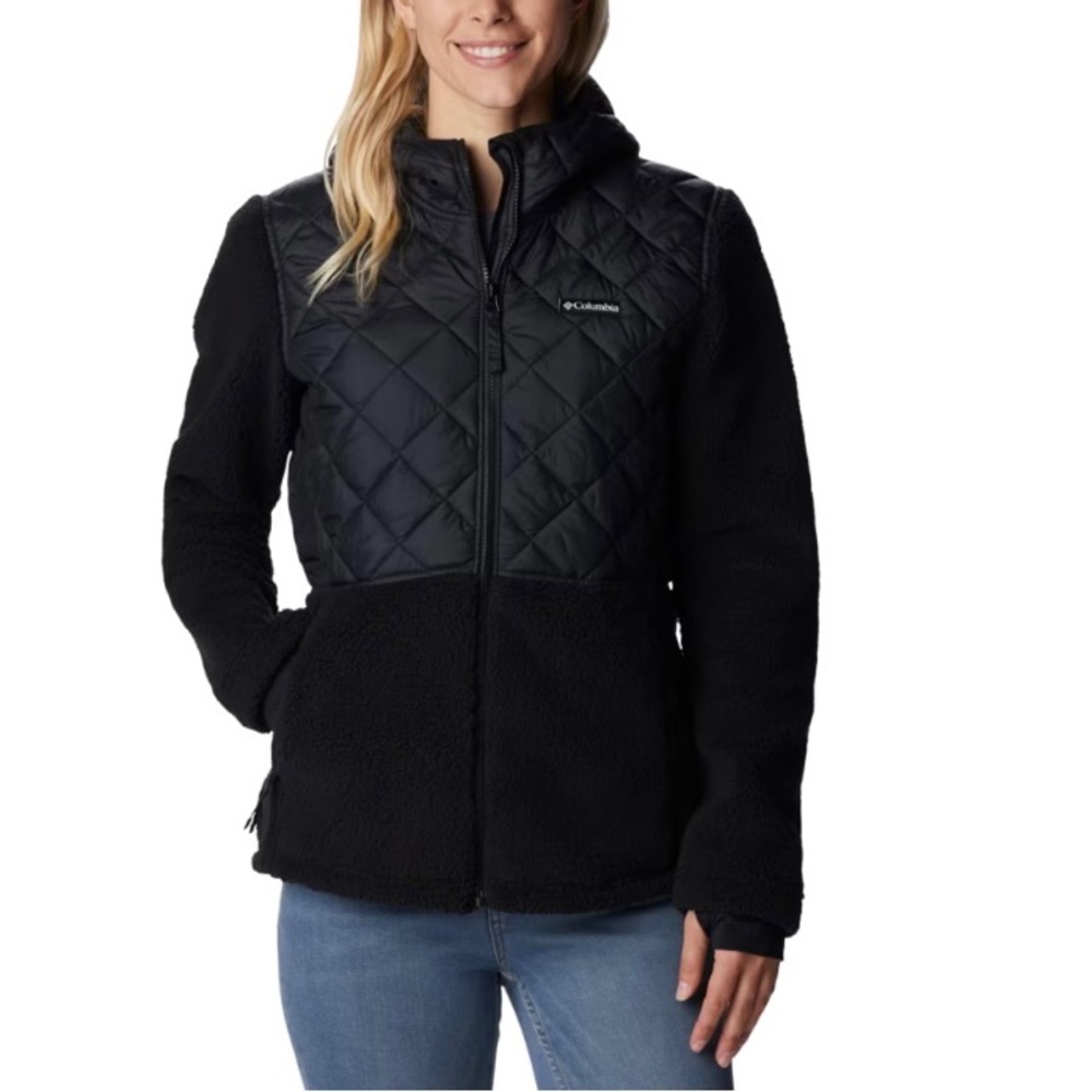 Columbia puffer/fleece jacket
